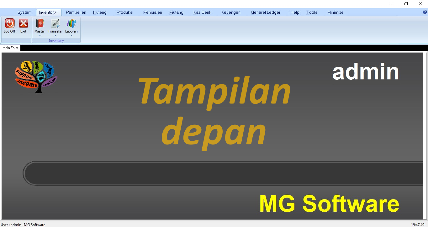 Tampilan Depan